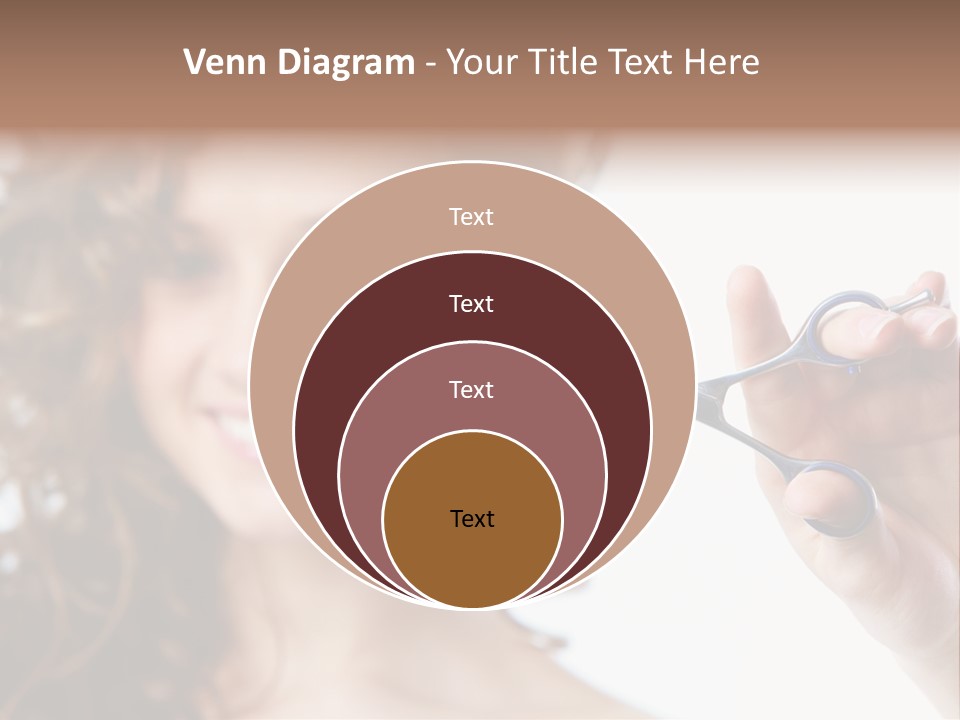 Haircut One Hairdressing Saloon PowerPoint Template