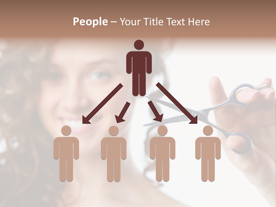 Haircut One Hairdressing Saloon PowerPoint Template