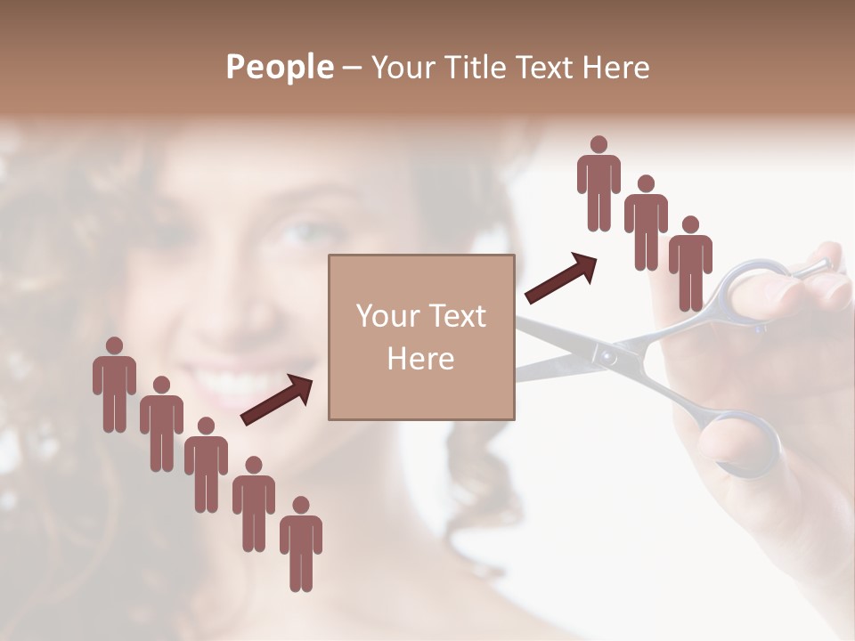 Haircut One Hairdressing Saloon PowerPoint Template