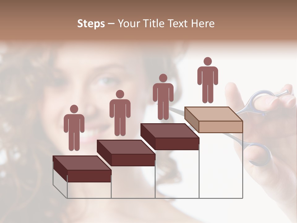 Haircut One Hairdressing Saloon PowerPoint Template