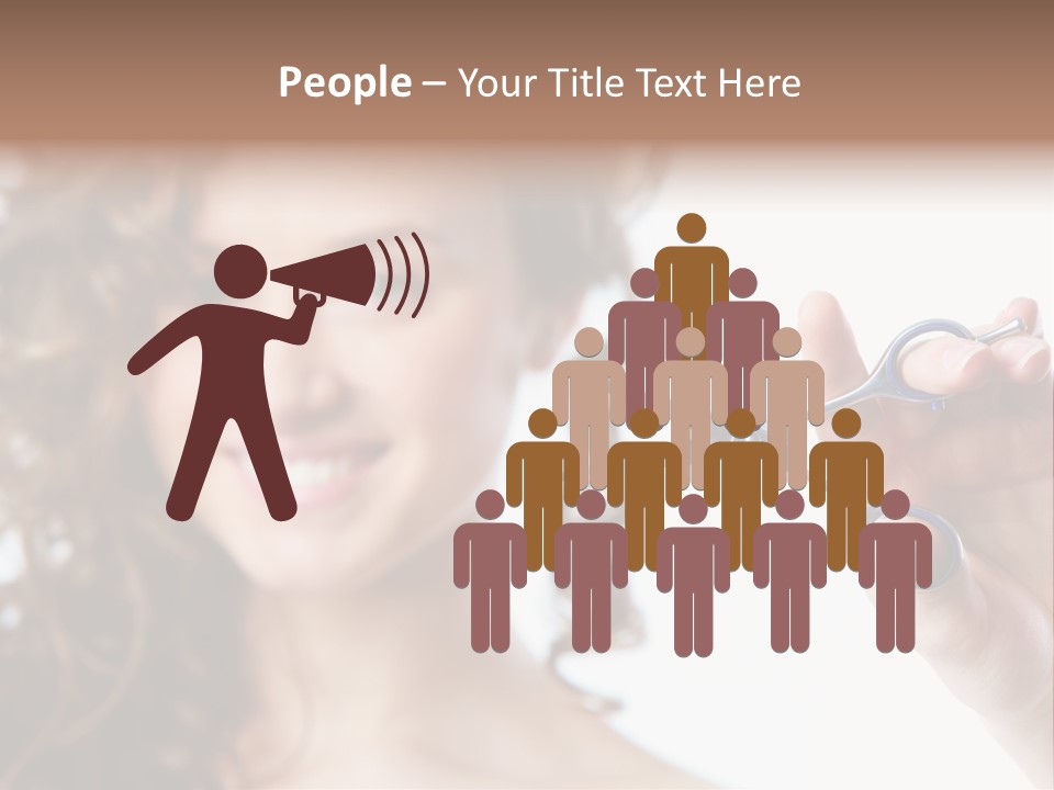 Haircut One Hairdressing Saloon PowerPoint Template