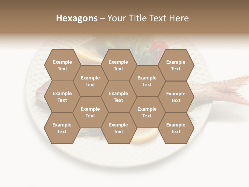 Fish Wine White PowerPoint Template