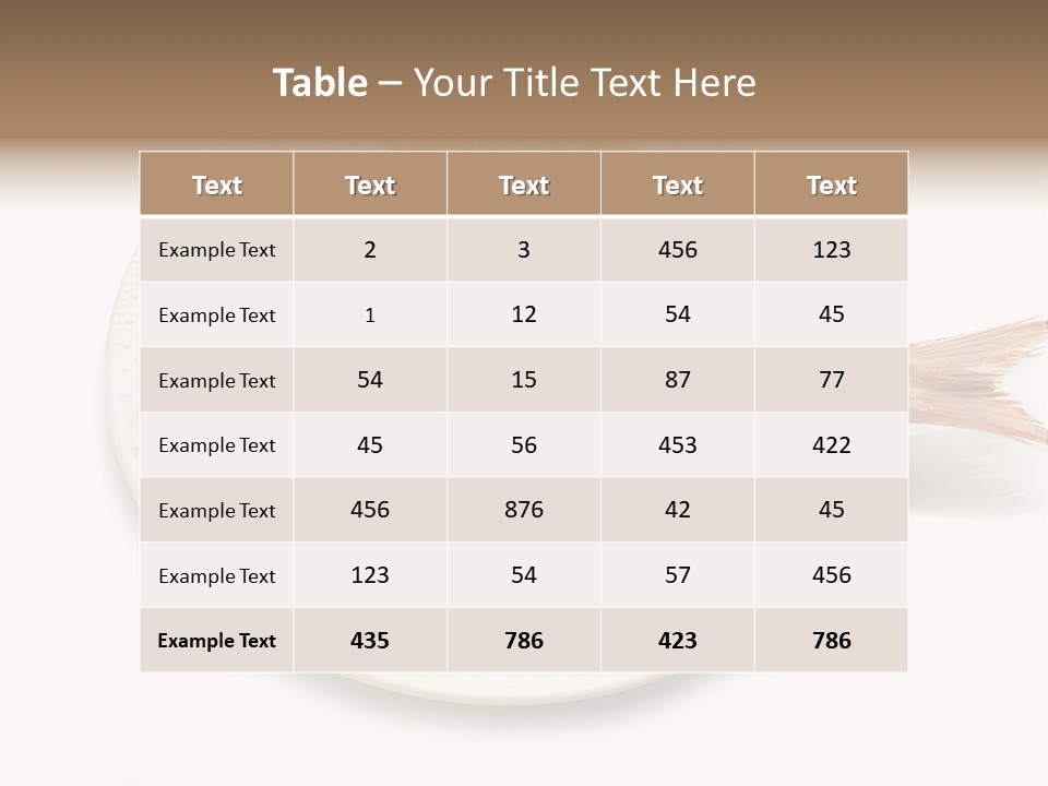 Fish Wine White PowerPoint Template