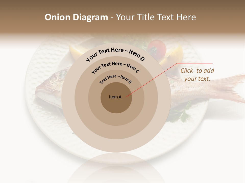 Fish Wine White PowerPoint Template