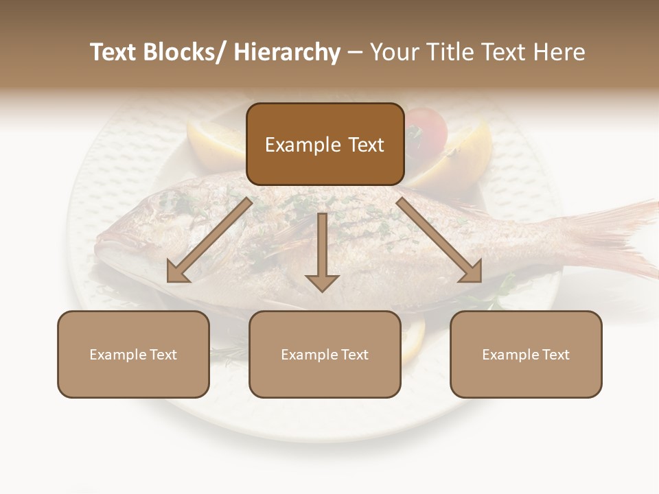 Fish Wine White PowerPoint Template