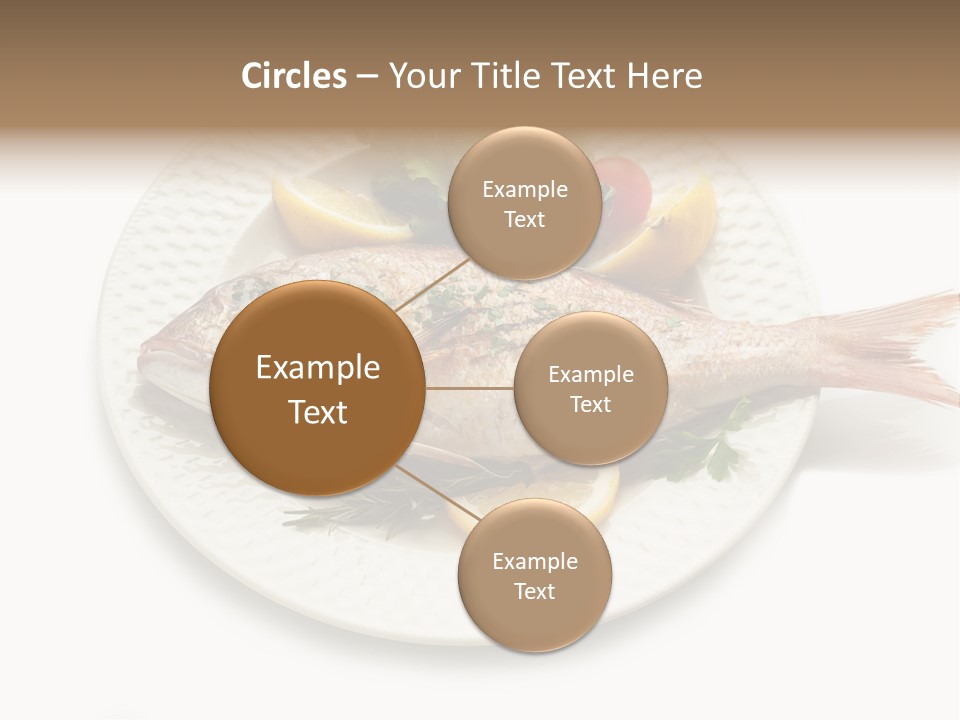 Fish Wine White PowerPoint Template