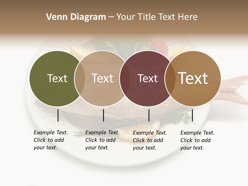 Fish Wine White PowerPoint Template