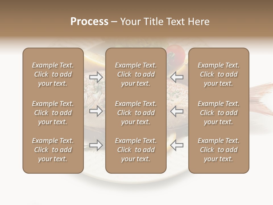 Fish Wine White PowerPoint Template