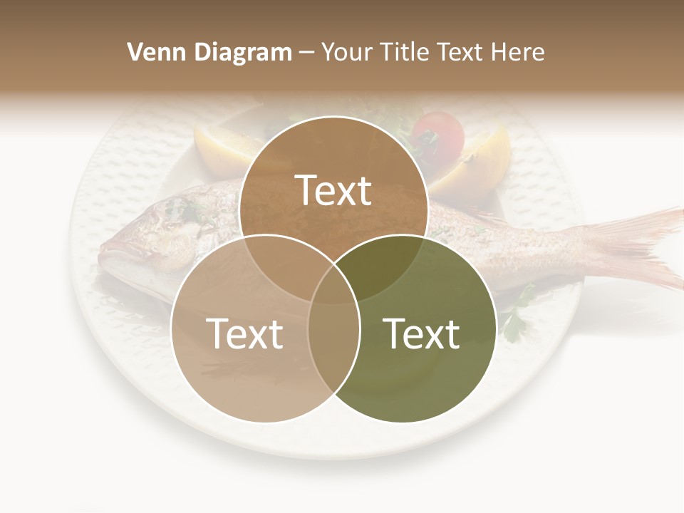 Fish Wine White PowerPoint Template