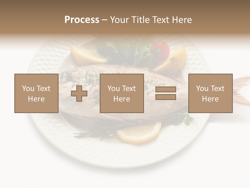 Fish Wine White PowerPoint Template