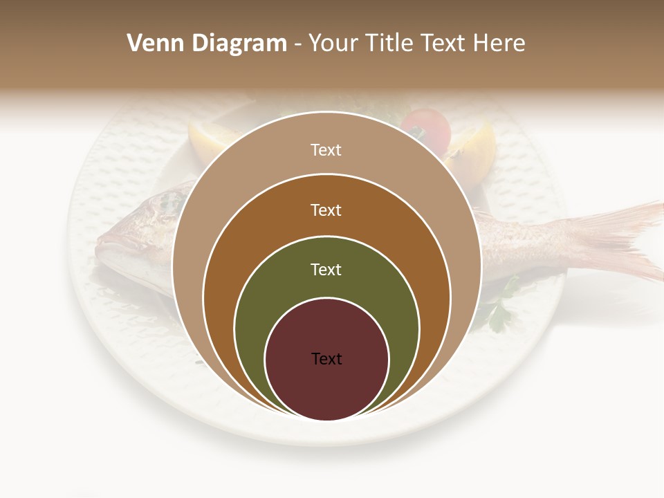 Fish Wine White PowerPoint Template