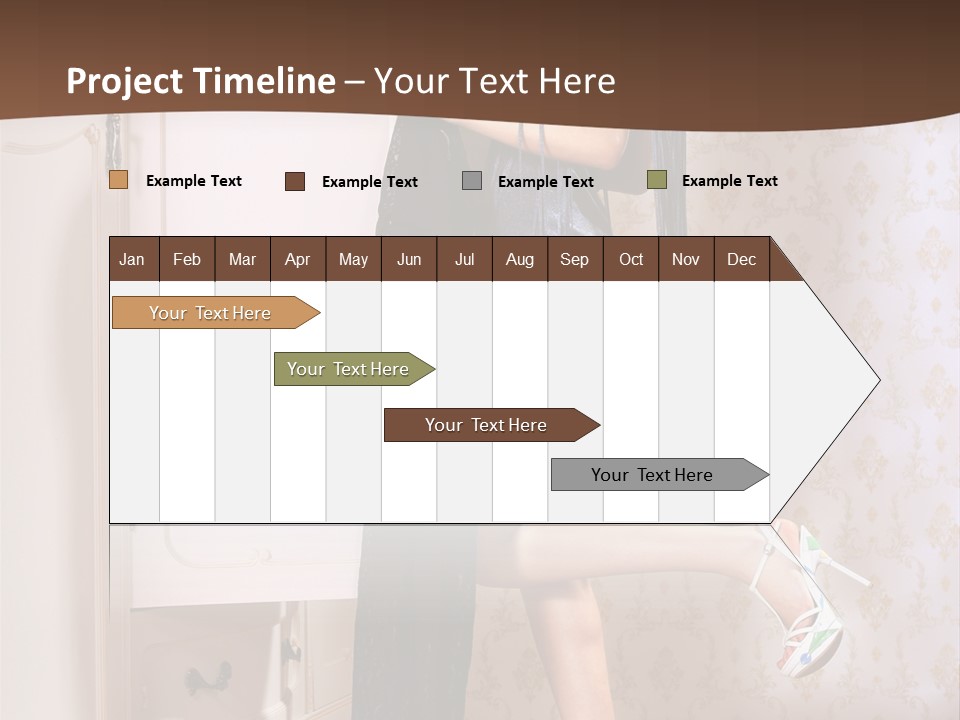 Caucasian  Choice PowerPoint Template