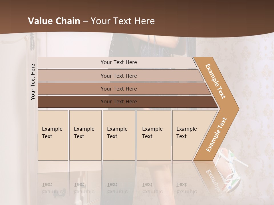 Caucasian  Choice PowerPoint Template