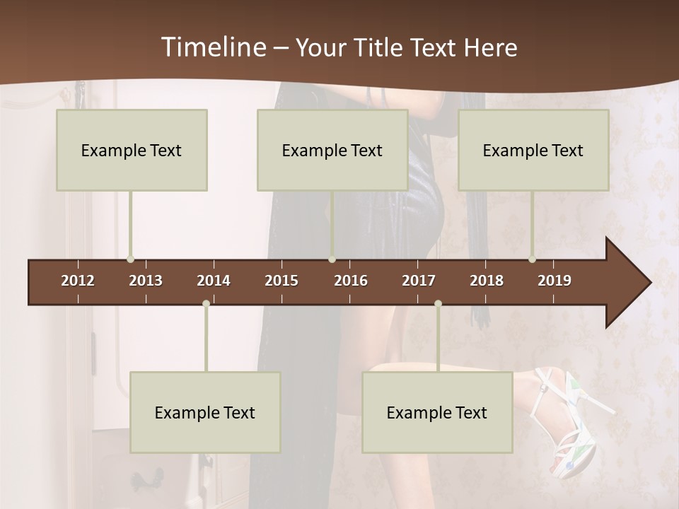 Caucasian  Choice PowerPoint Template
