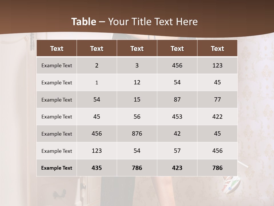Caucasian  Choice PowerPoint Template