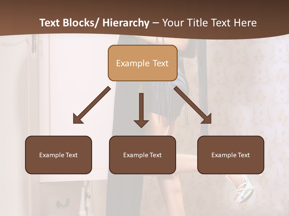 Caucasian  Choice PowerPoint Template