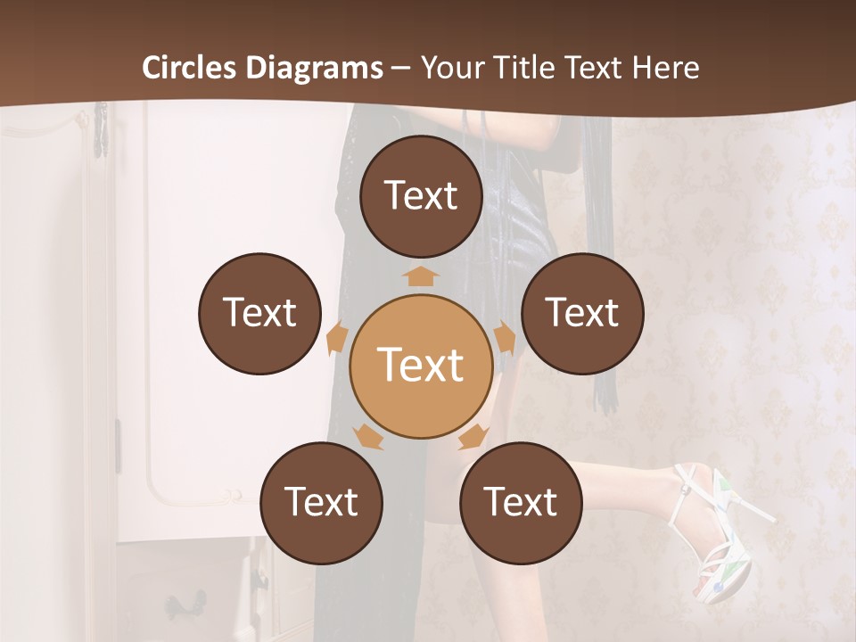 Caucasian  Choice PowerPoint Template