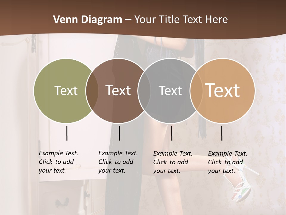 Caucasian  Choice PowerPoint Template