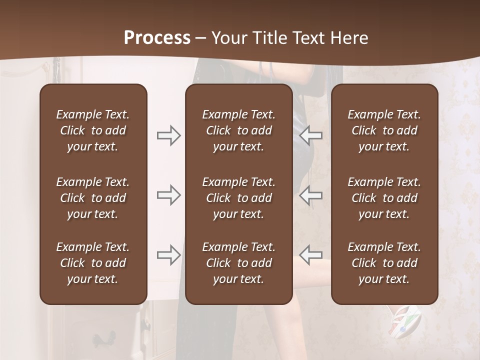 Caucasian  Choice PowerPoint Template