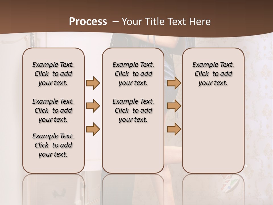 Caucasian  Choice PowerPoint Template