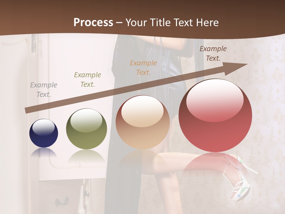 Caucasian  Choice PowerPoint Template