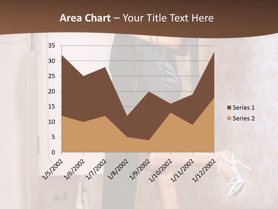 Caucasian  Choice PowerPoint Template
