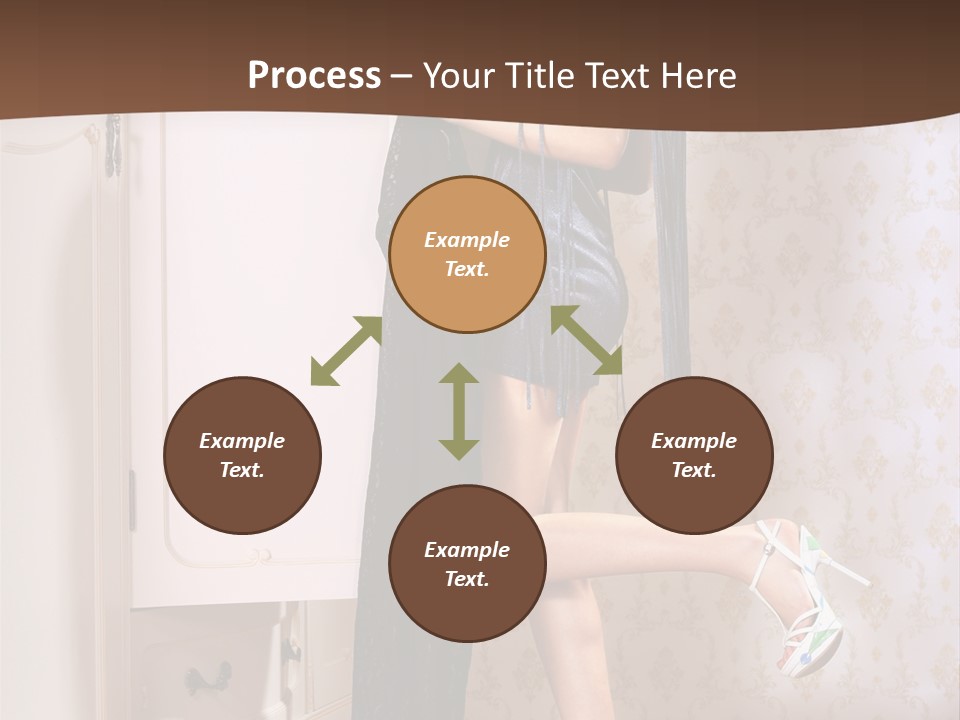 Caucasian  Choice PowerPoint Template
