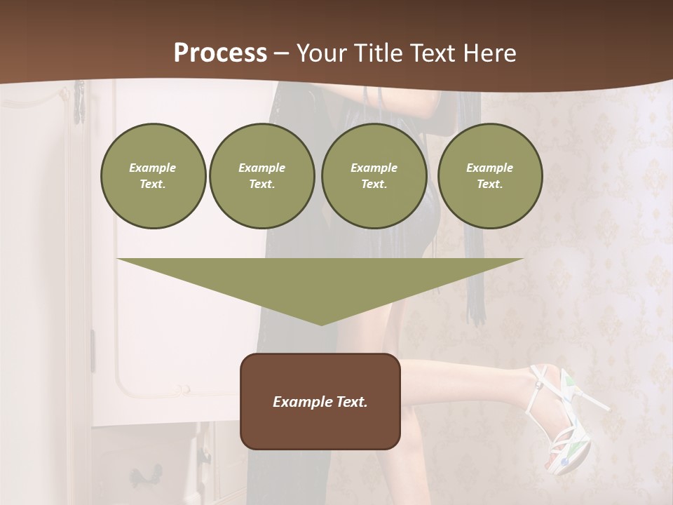 Caucasian  Choice PowerPoint Template