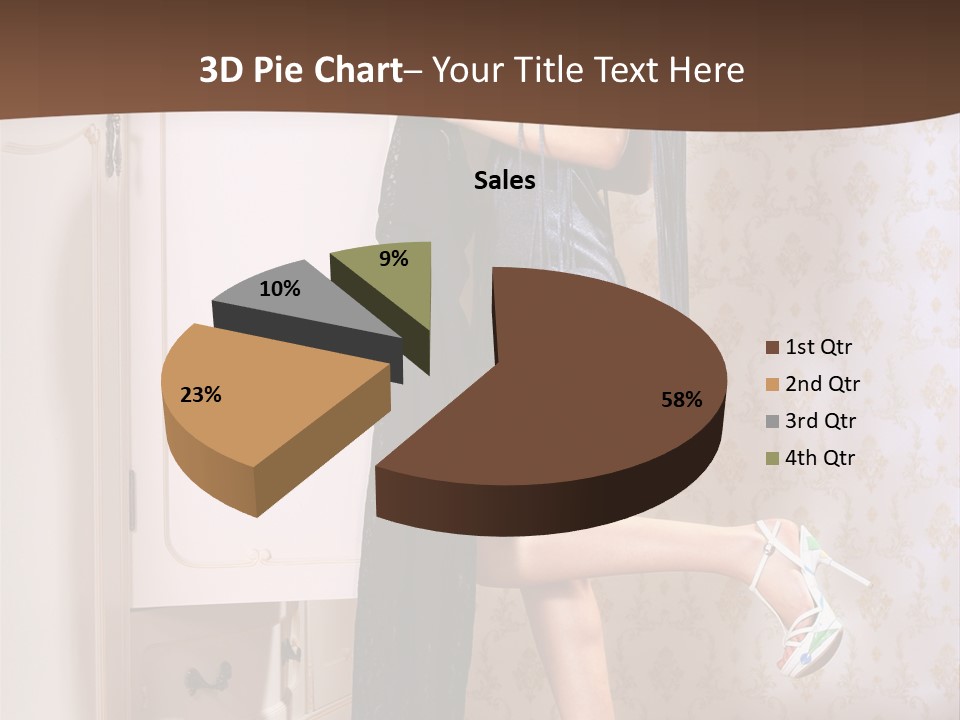Caucasian  Choice PowerPoint Template