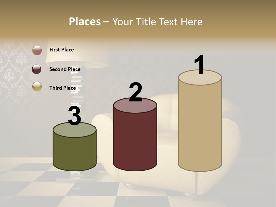 Furniture Light Design PowerPoint Template