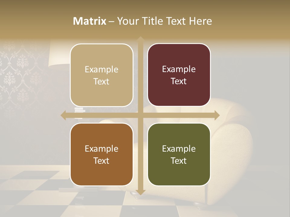 Furniture Light Design PowerPoint Template