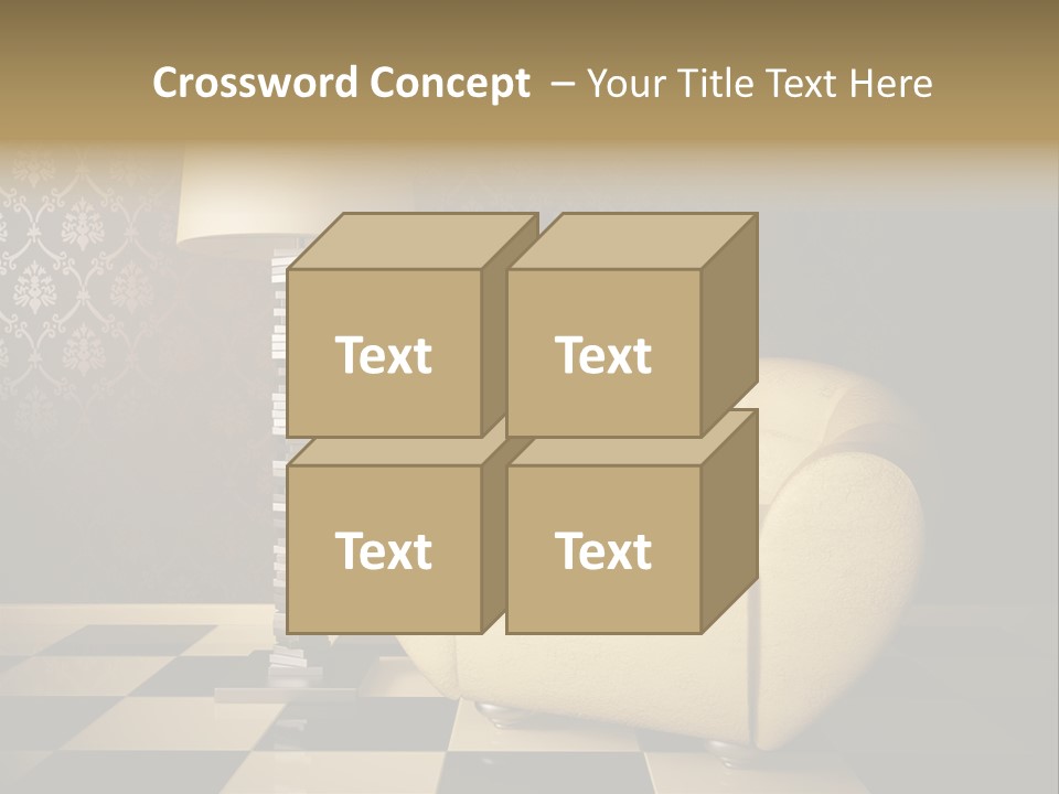 Furniture Light Design PowerPoint Template