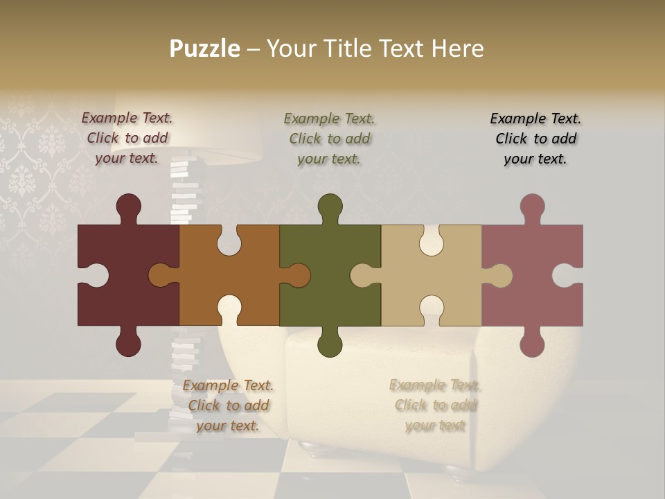 Furniture Light Design PowerPoint Template