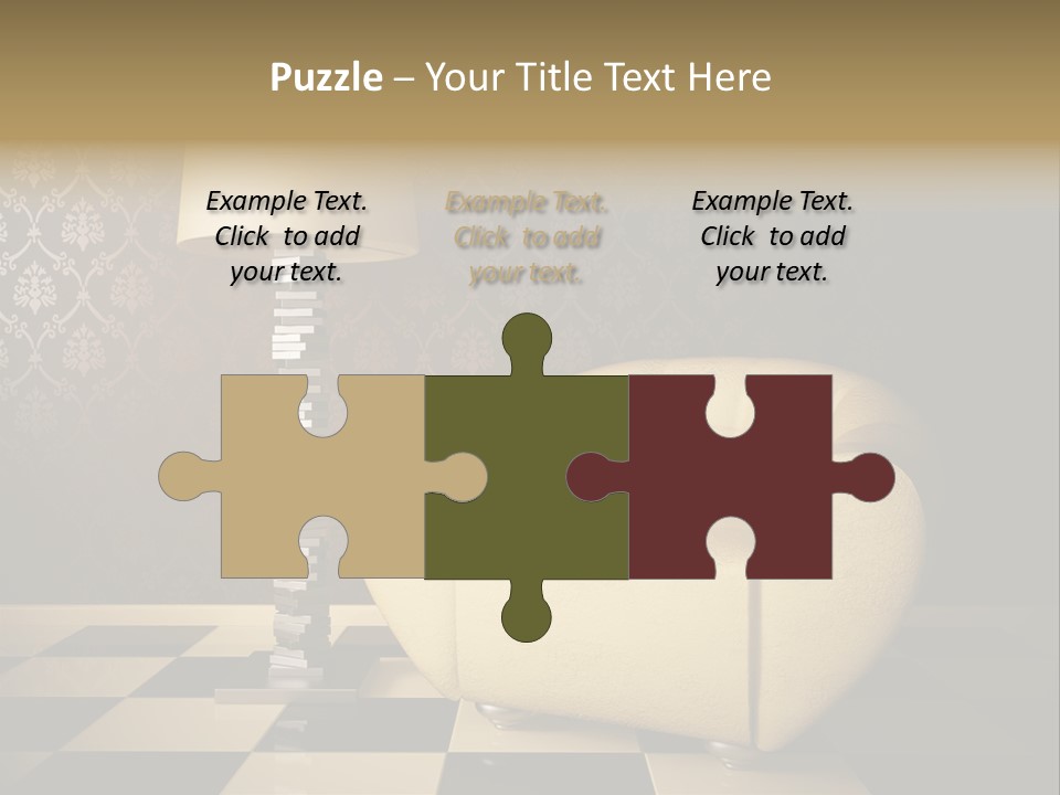 Furniture Light Design PowerPoint Template