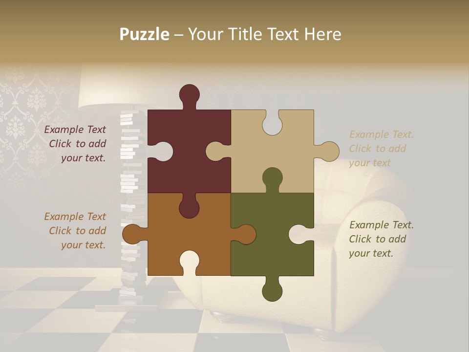 Furniture Light Design PowerPoint Template