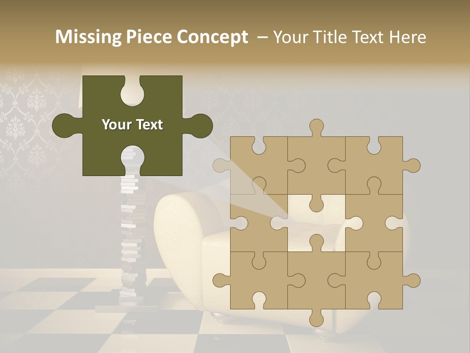 Furniture Light Design PowerPoint Template