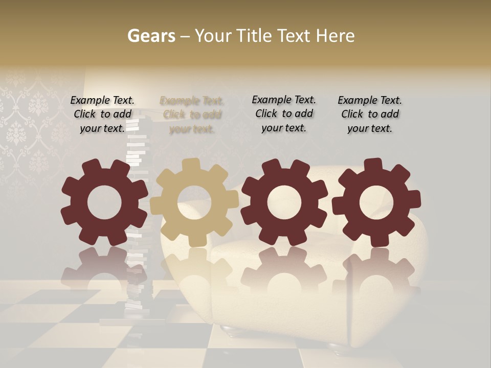 Furniture Light Design PowerPoint Template