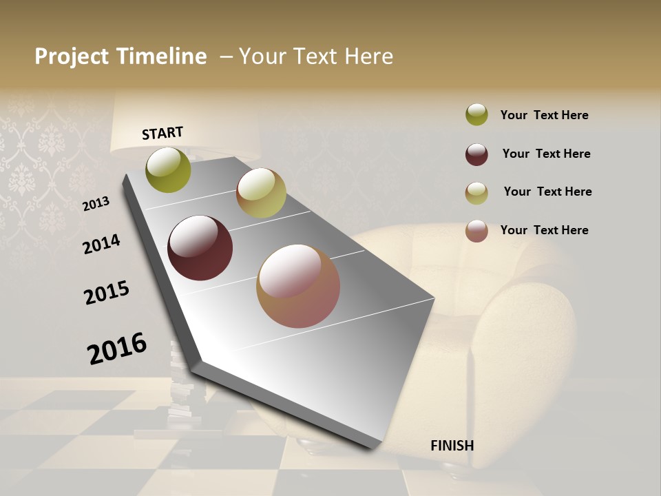 Furniture Light Design PowerPoint Template