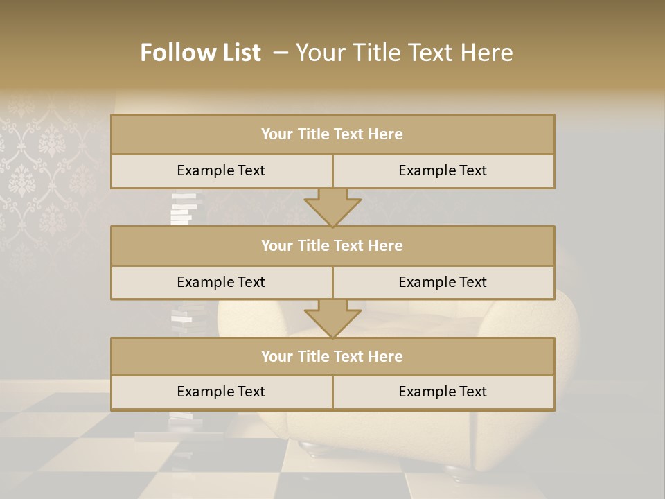 Furniture Light Design PowerPoint Template