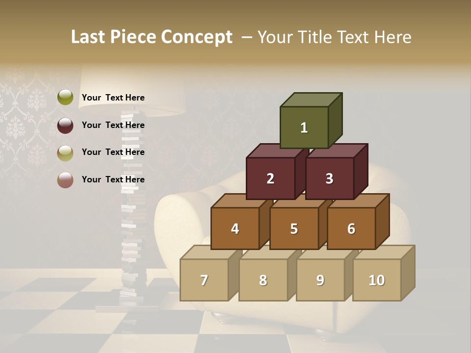 Furniture Light Design PowerPoint Template