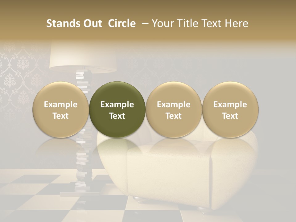 Furniture Light Design PowerPoint Template