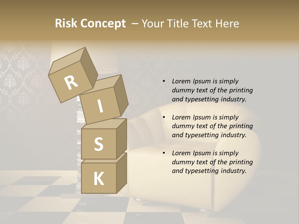 Furniture Light Design PowerPoint Template