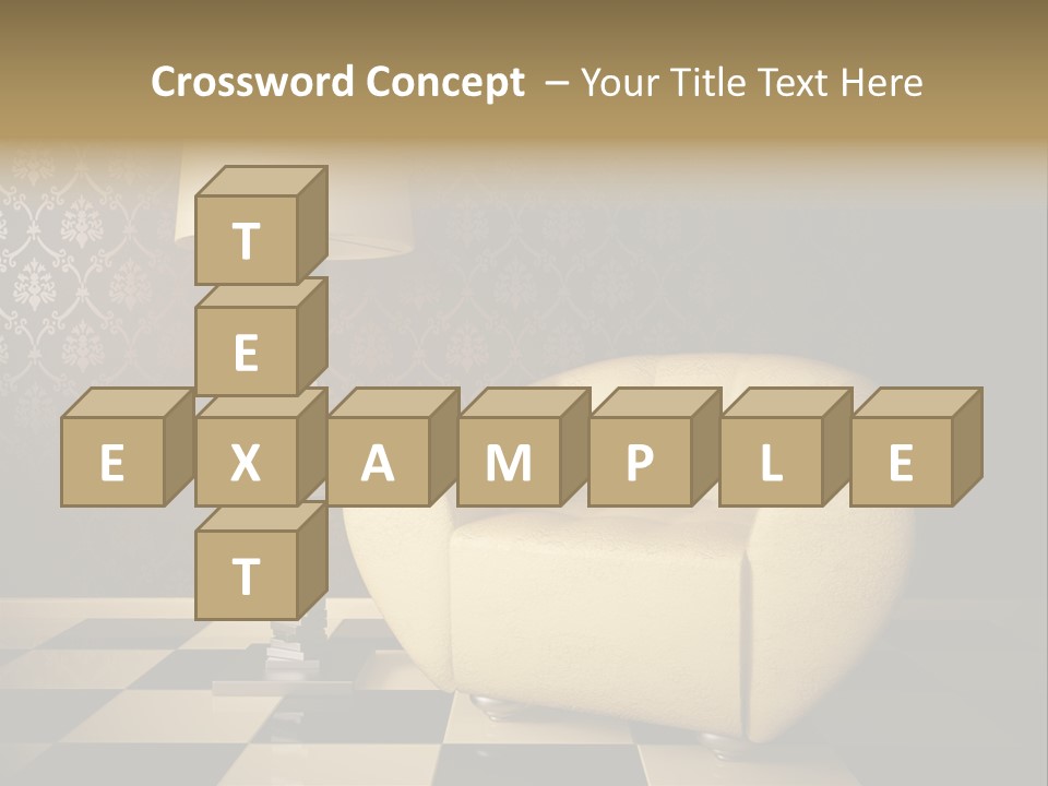 Furniture Light Design PowerPoint Template