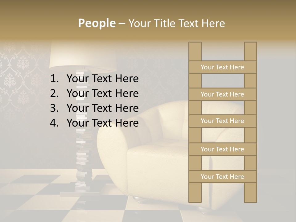 Furniture Light Design PowerPoint Template