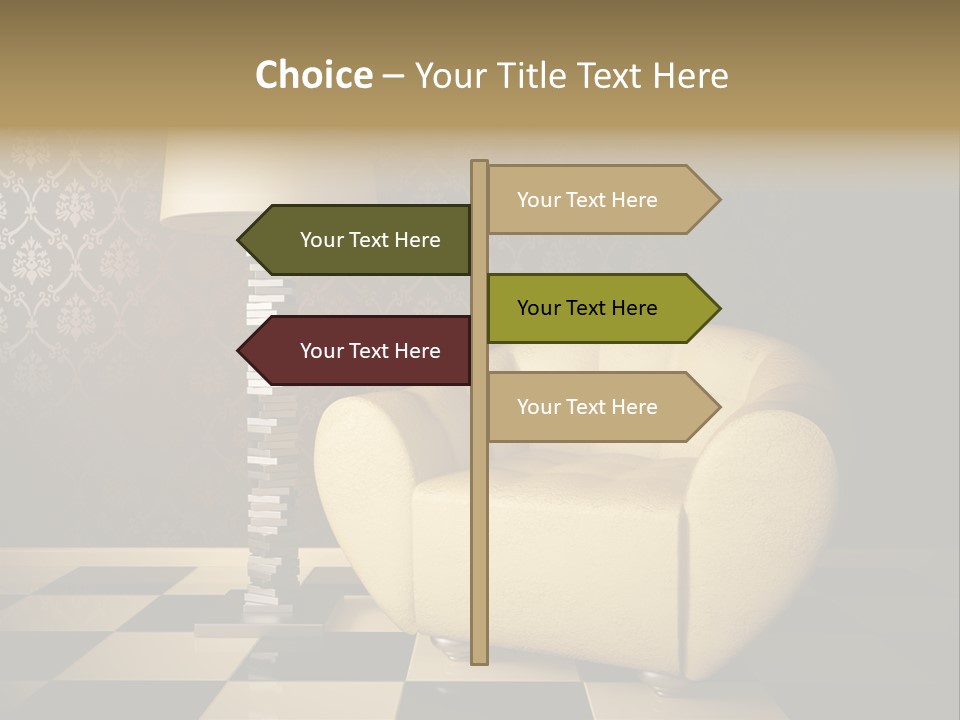 Furniture Light Design PowerPoint Template