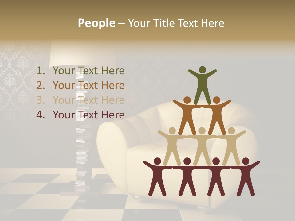 Furniture Light Design PowerPoint Template