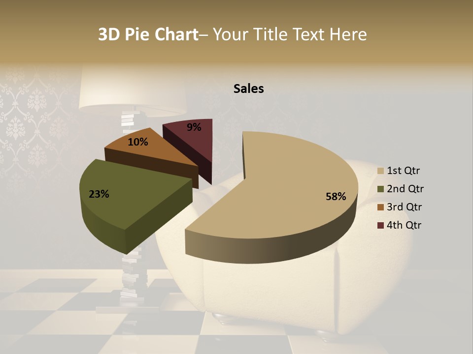 Furniture Light Design PowerPoint Template