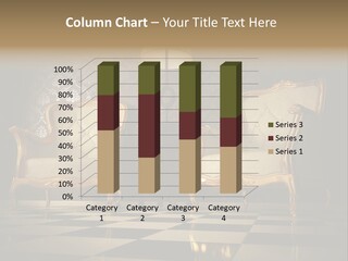 Furniture Light Armchair PowerPoint Template