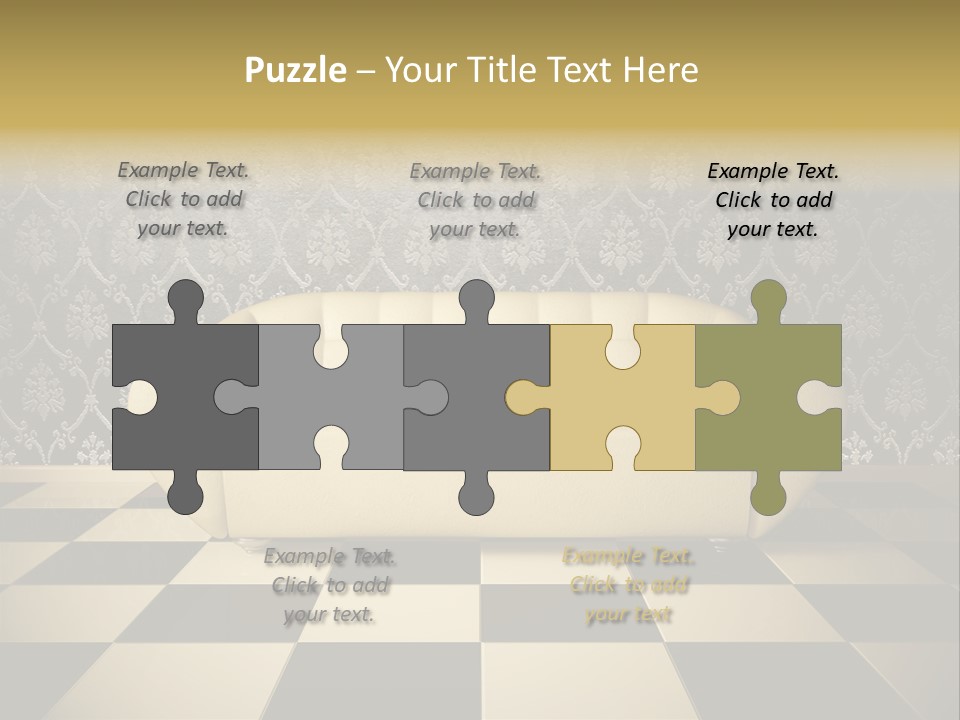 Floor Design Milky PowerPoint Template