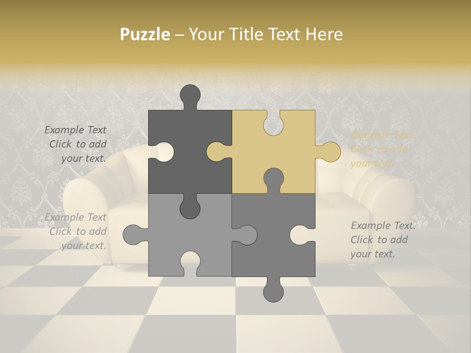 Floor Design Milky PowerPoint Template